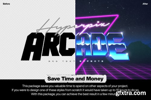 CreativeMarket - 80s Text and Logo Effects Vol.4 4865785