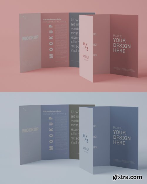 2 Trifold Brochure Mockup 343939660