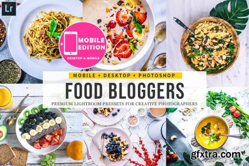 CreativeMarket - Food Blogger Lightroom Presets 4843440