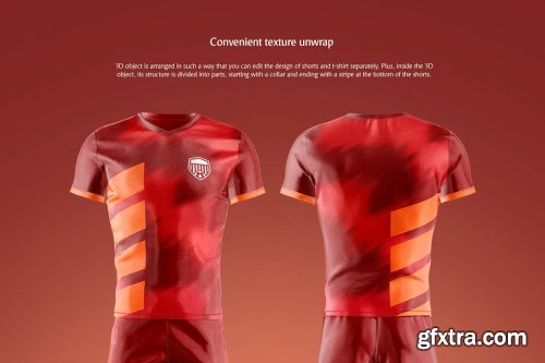 CreativeMarket - Soccer Uniform Animated Mockup 4867412