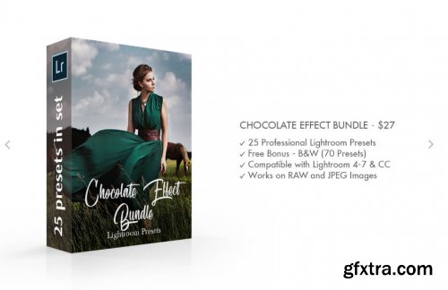 CreativeMarket - Chocolate Effect Lightroom Presets 3403629