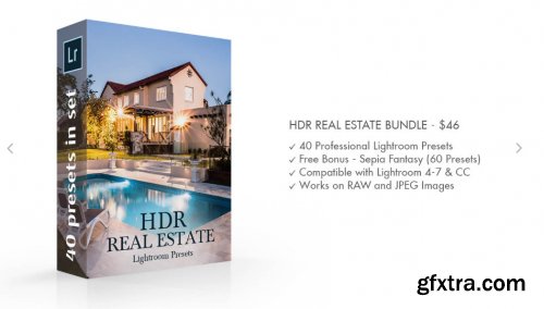 CreativeMarket - HDR Real Estate Lightroom Presets 3423498