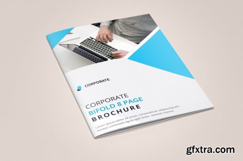 CreativeMarket - Corporate 8 Pages Brochure Template 4716254