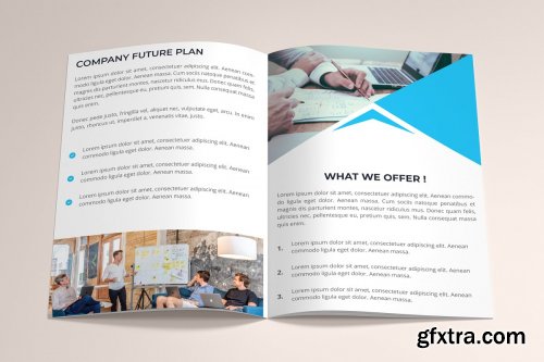 CreativeMarket - Corporate 8 Pages Brochure Template 4716254