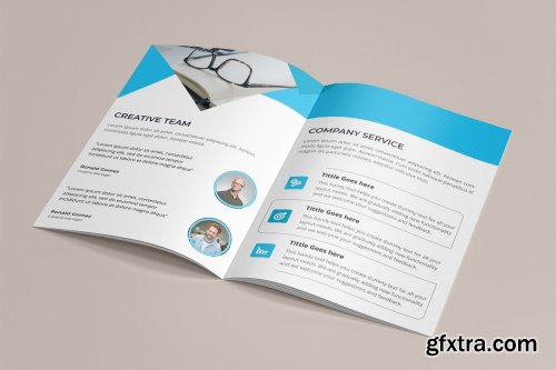 CreativeMarket - Corporate 8 Pages Brochure Template 4716254