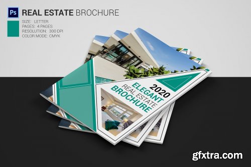 CreativeMarket - Real Estate Brochure 4717238