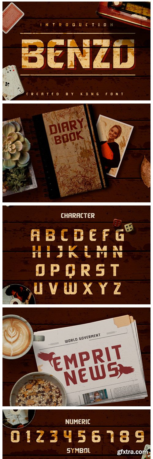 Benzo Font