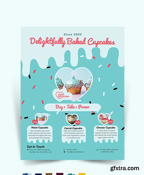 Cupcake-Bakery-Flyer