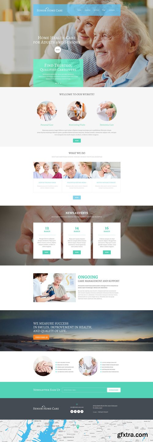 Senior Home Care v1.0.0 - WordPress Theme - TM 55229