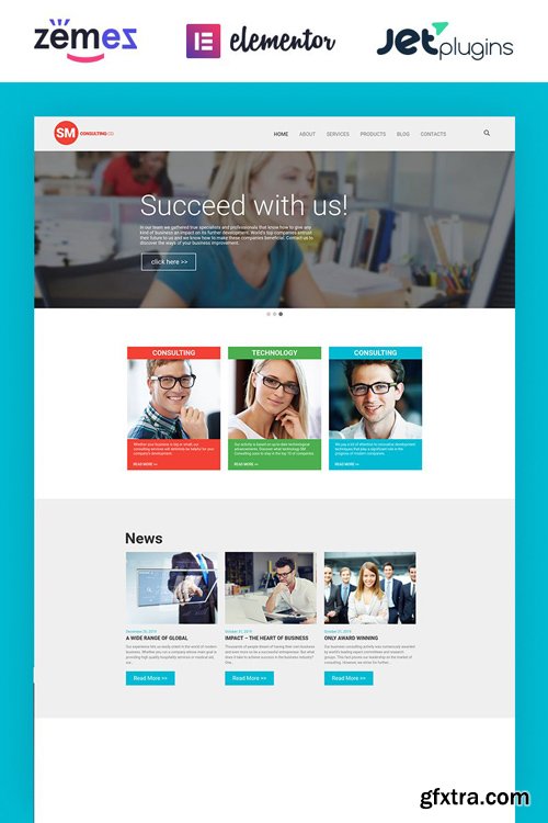 Consulting Co v4.0.4 - WordPress Theme - TM 55944