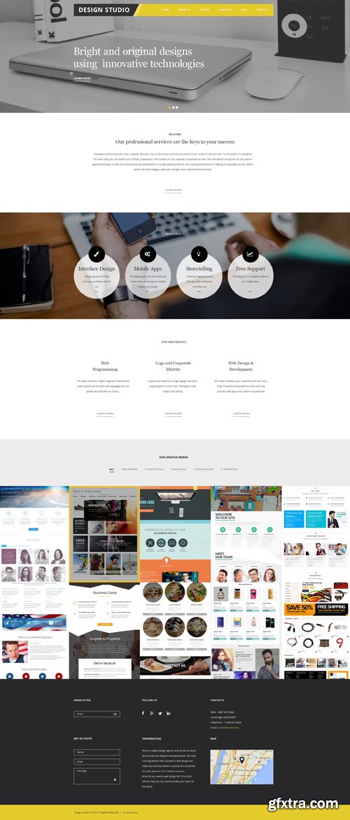 Design Studio v4.0.5.1 - WordPress Theme - TM 56038