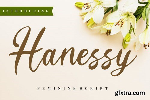 Hanessy Feminine Script