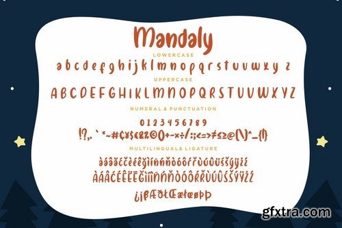 Mandaly Fun Children Typeface