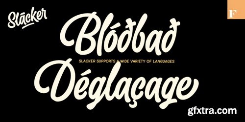 Slacker Font Family