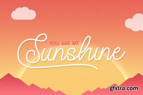 CM - California Sunset Font Family 4871042