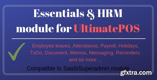 CodeCanyon - Essentials & HRM (Human resource management) Module for UltimatePOS v1.1 - 23643267