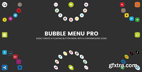 CodeCanyon - Bubble Menu Pro v2.0 - creating awesome circle menu with icons - 19659832 - NULLED