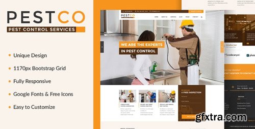 ThemeForest - Pestco v1.0 - Pest Control Template - 16216536