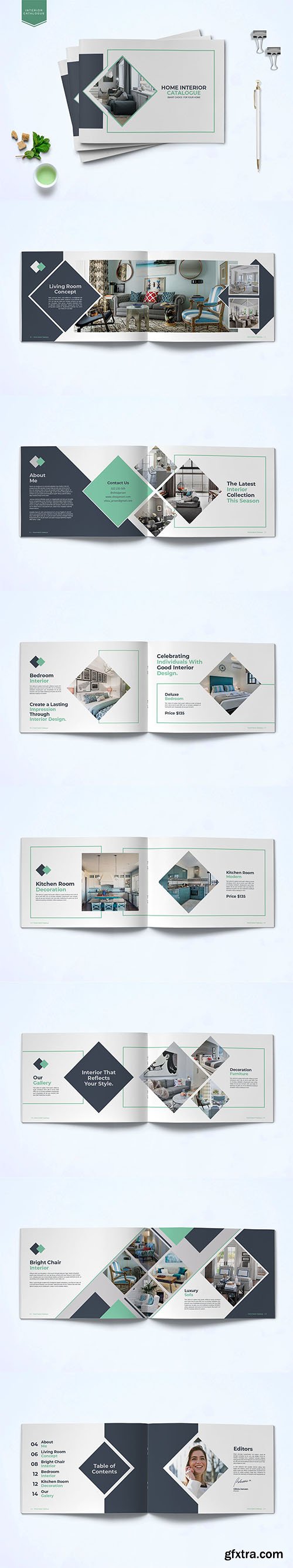 Interior catalogue Template