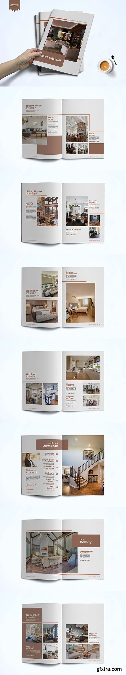 Interior catalogue Template