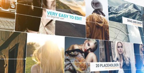 Videohive - 3D Slice Photo Slideshow