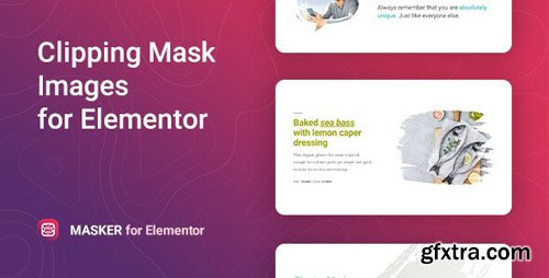 CodeCanyon - Masker v1.0.0 - Clipping Mask for Elementor - 26532107