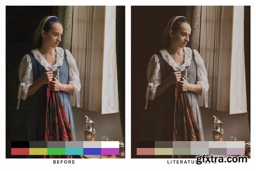 50 Renaissance Lightroom Presets and LUTs