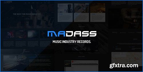 ThemeForest - Madass v1.0 - Music Industry HTML Template - 16015779