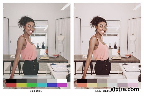 50 Nude Tones Lightroom Presets and LUTs