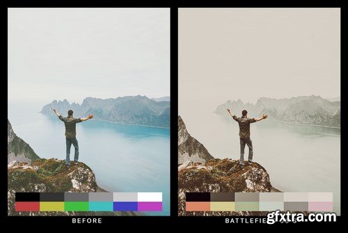 50 Desolated Cinematic Lightroom Presets and LUTs