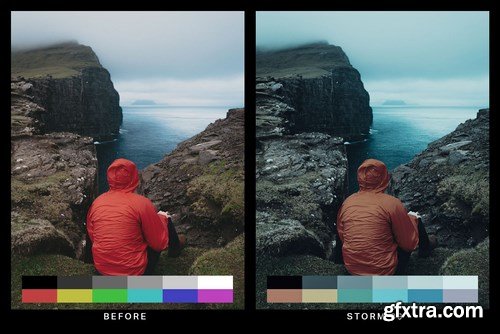 50 Desolated Cinematic Lightroom Presets and LUTs