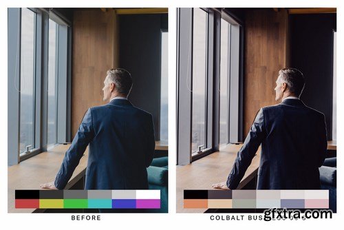 50 Bold Corporate Lightroom Presets and LUTs