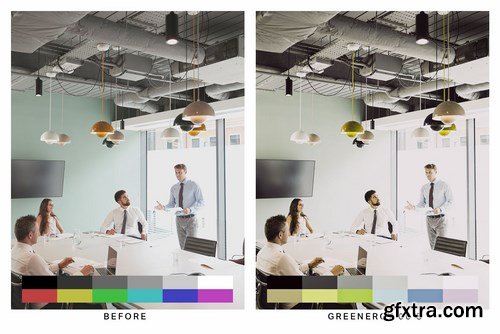 50 Bold Corporate Lightroom Presets and LUTs