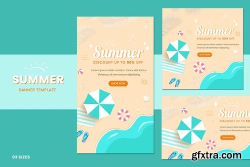 Summer Sale Banners