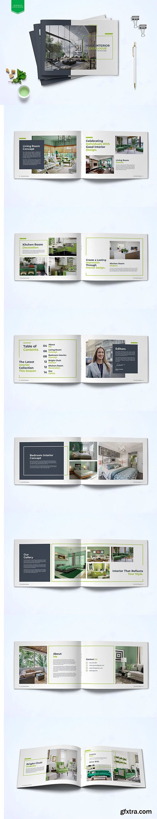 Interior catalogue Template