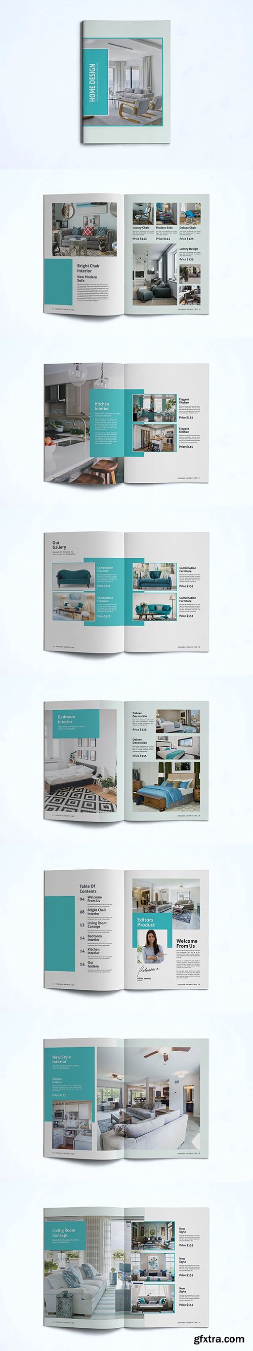 Interior catalogue Template