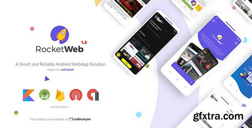 CodeCanyon - RocketWeb v1.3.3 - Configurable Android WebView App Template - 22985174