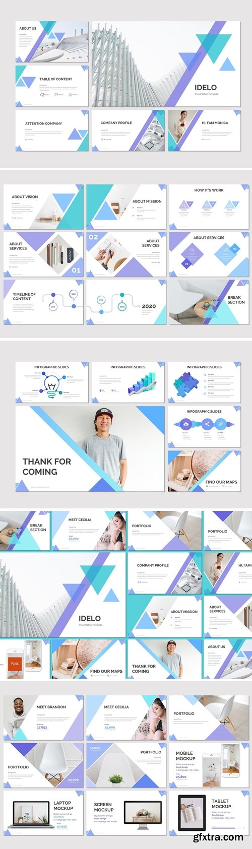 Idelo Powerpoint, Keynote and Google Slides Templates