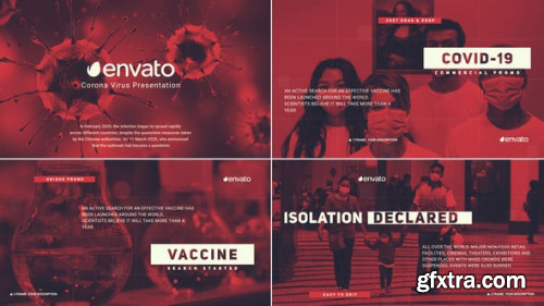 Videohive Corona Virus Intro | Covid-19 Opener 26533638