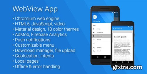 CodeCanyon - Universal Android WebView App v2.6.0 - 8431507