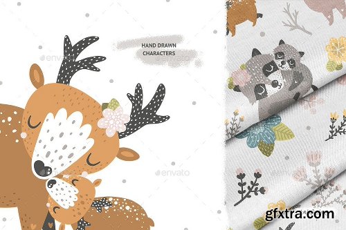 Graphicriver 2850+ Kid Pack Graphics And Pattern 26181863