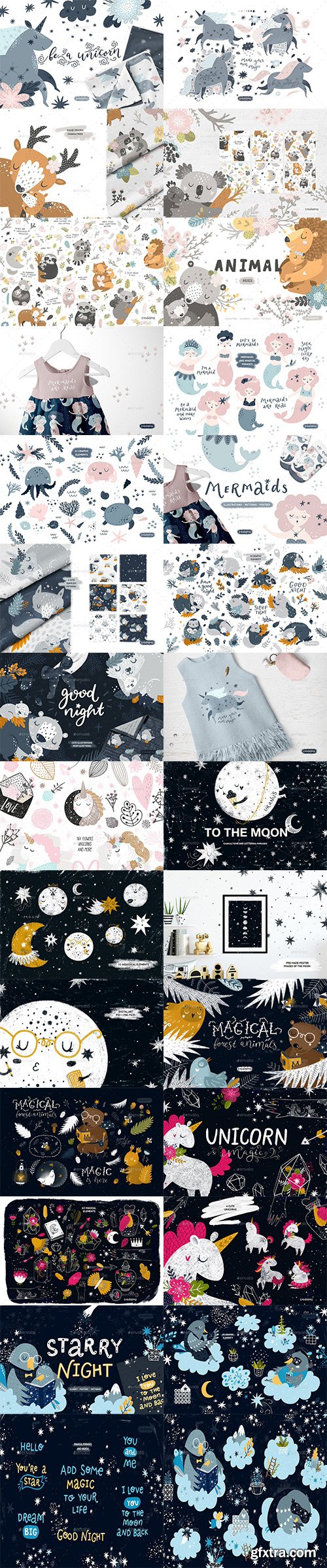 Graphicriver 2850+ Kid Pack Graphics And Pattern 26181863