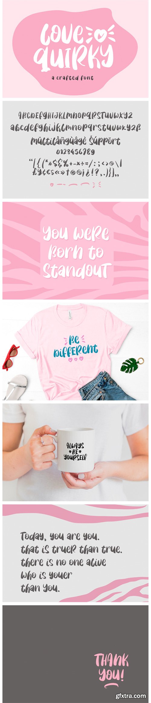 Love Quirky Font