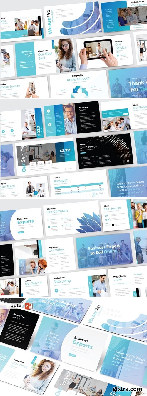 BUSINESS EXPERTS Powerpoint, Keynote and Google Slides Templates