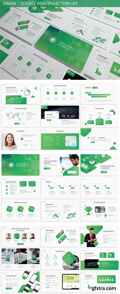 Sinara - Science Powerpoint Template