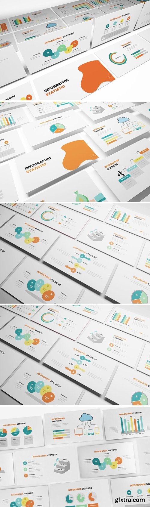 Statistic Infographic Powerpoint Template