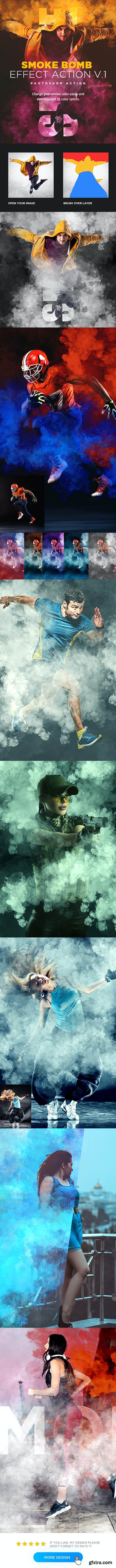 GraphicRiver - Smoke Bomb Effect Action V.1 26468536