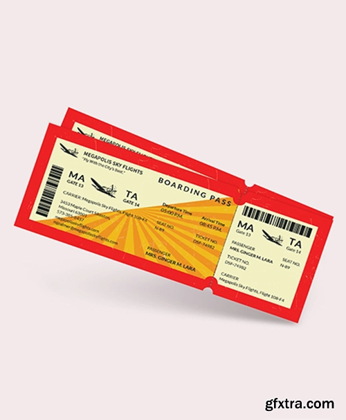 Retro-Boarding-Pass-Airline-Ticket-Download