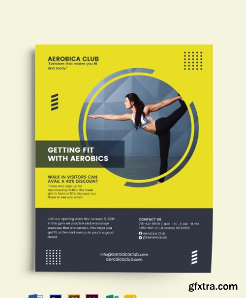 Aerobic-Fit-Flyer-Template