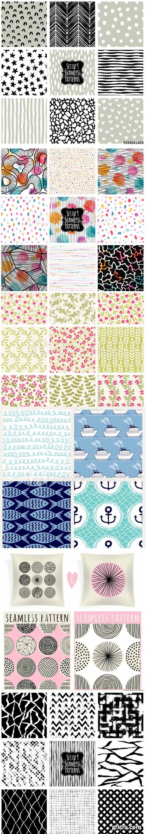 Set different seamless patterns